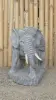 Product image 5 of the product “Indra - Small Elephant bending to the left, 46.5cm L | cast stone ”